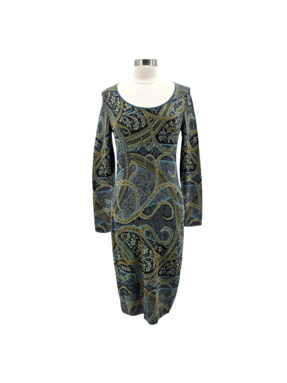 NWD Peruvian Connection Womens Medium Dress Kashmiri Dress Knit Pima Cotton